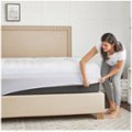 Alt View Zoom 11. Sealy - 3 + 1 Memory Foam Topper with Fiber Fill Cover - King - Blue.