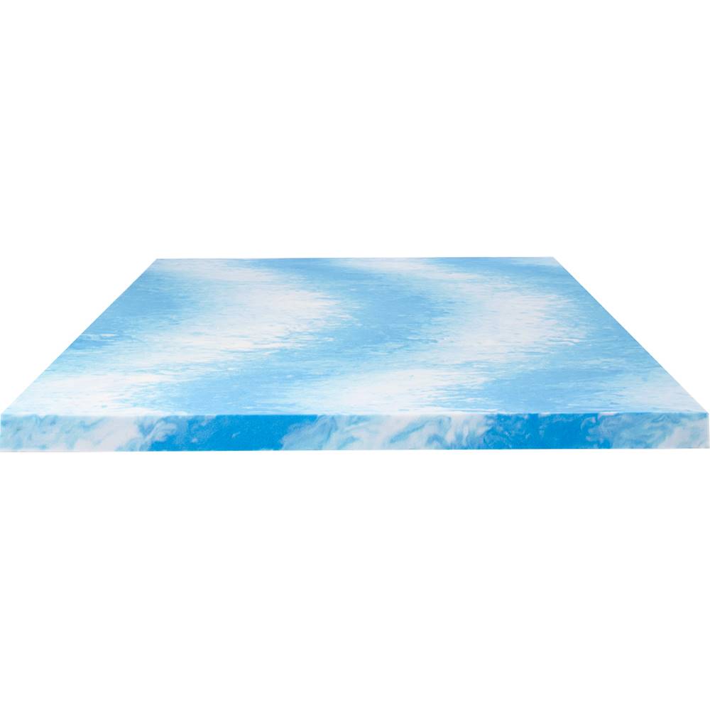 Best Buy: Sealy 3 + 1 Memory Foam Cal King Topper with Fiber Fill Cover ...