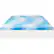 Alt View 17. Sealy - 3 + 1 Memory Foam Cal King Topper with Fiber Fill Cover - Blue.