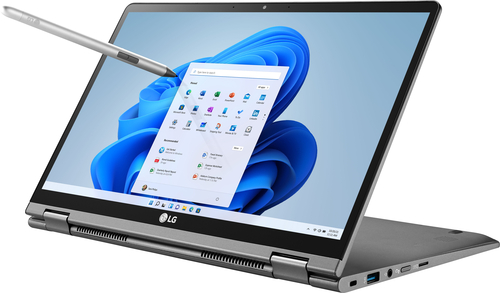 LG - Gram 2-in-1 14" Touch-Screen Laptop 