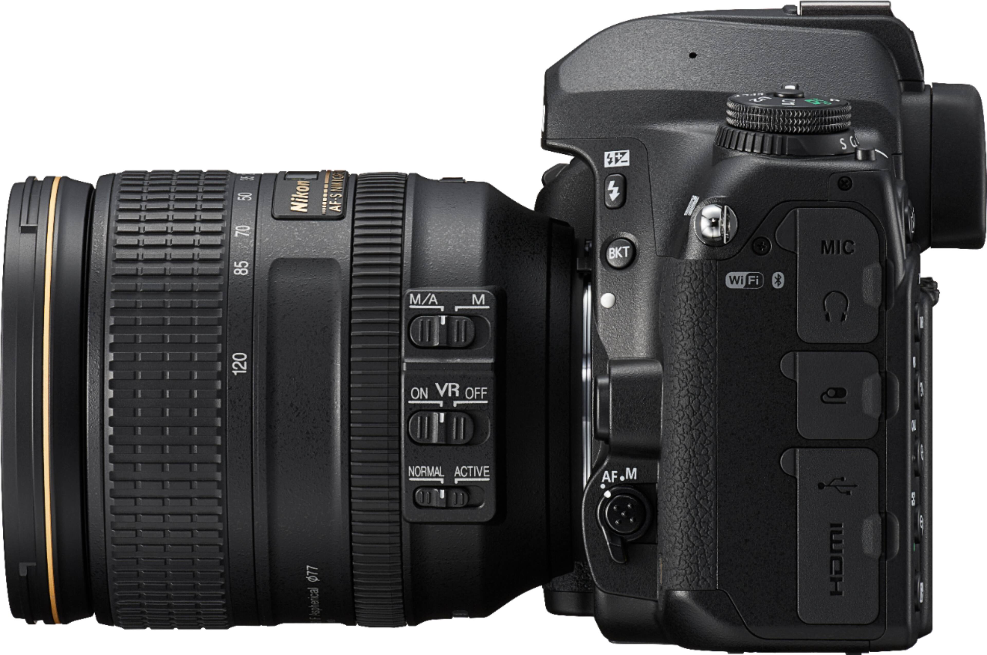 Alt View 1. Nikon - D780 DSLR 4K Video Camera with 24-120mm Lens - Black.