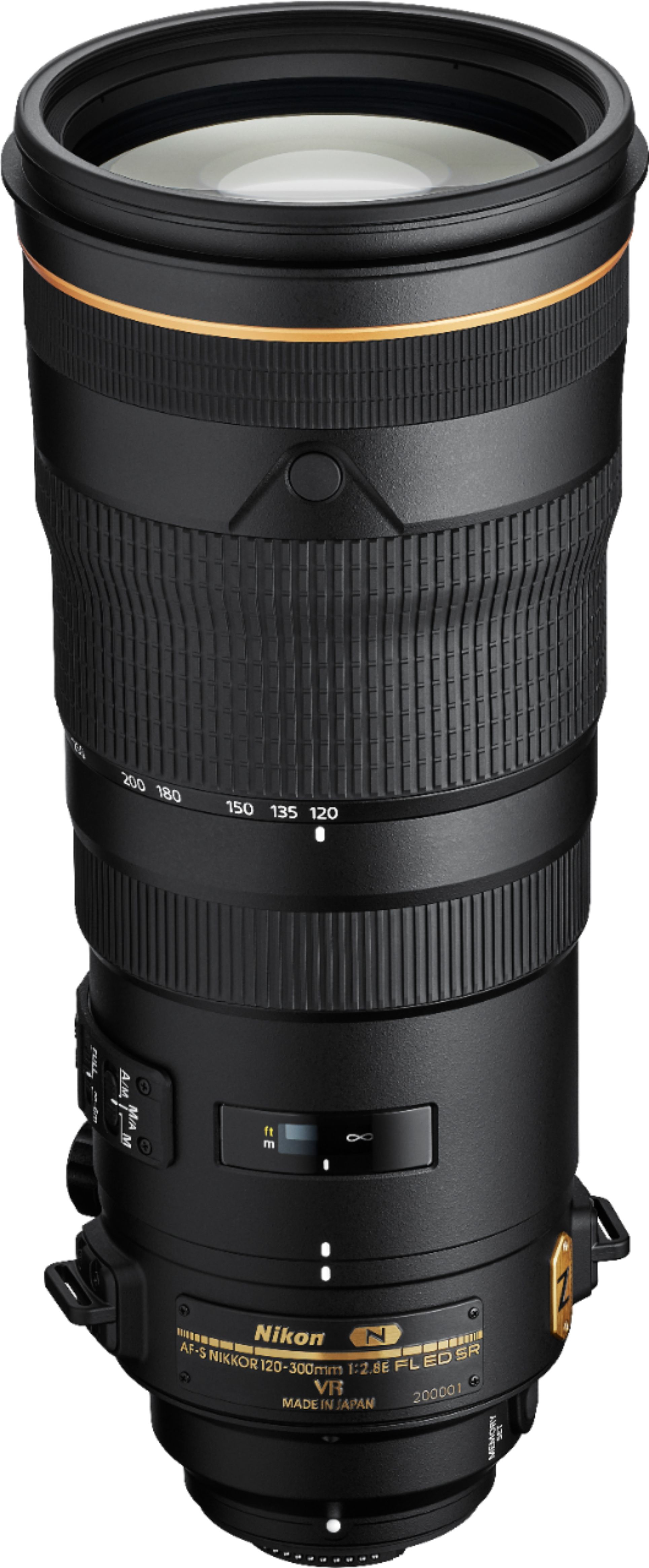 Nikon AF-S NIKKOR 120-300mm f/2.8 E FL ED SR VR Telephoto Zoom Lens Black  20088 - Best Buy