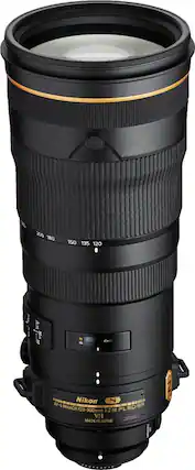 Front. Nikon - AF-S NIKKOR 120-300mm f/2.8 E FL ED SR VR Telephoto Zoom Lens - Black.