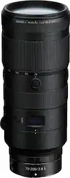 NIKKOR Z 70-200mm f/2.8 VR S Optical Telephoto Zoom Lens for Nikon Z Cameras - Black - Front_Zoom