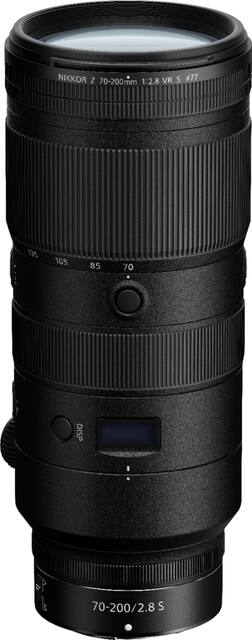 NIKKOR Z 70-200mm f/2.8 VR S Optical Telephoto Zoom Lens for Nikon Z  Cameras Black 20091 - Best Buy