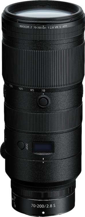 NIKKOR Z 70 200mm f/2.8 VR S Optical Telephoto Zoom Lens for Nikon NIKKOR Z 70 200mm f/2.8 VR S Optical Telephoto Zoom Lens for Nikon