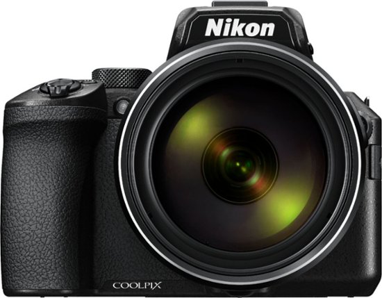 Front Zoom. Nikon - Coolpix P950 16.0-Megapixel Digital Camera - Black.