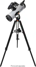 Angle. Celestron - Starsense Explorer LT 114AZ Telescope App-Enabled Newtonian Reflector Telescope - Silver/Black.