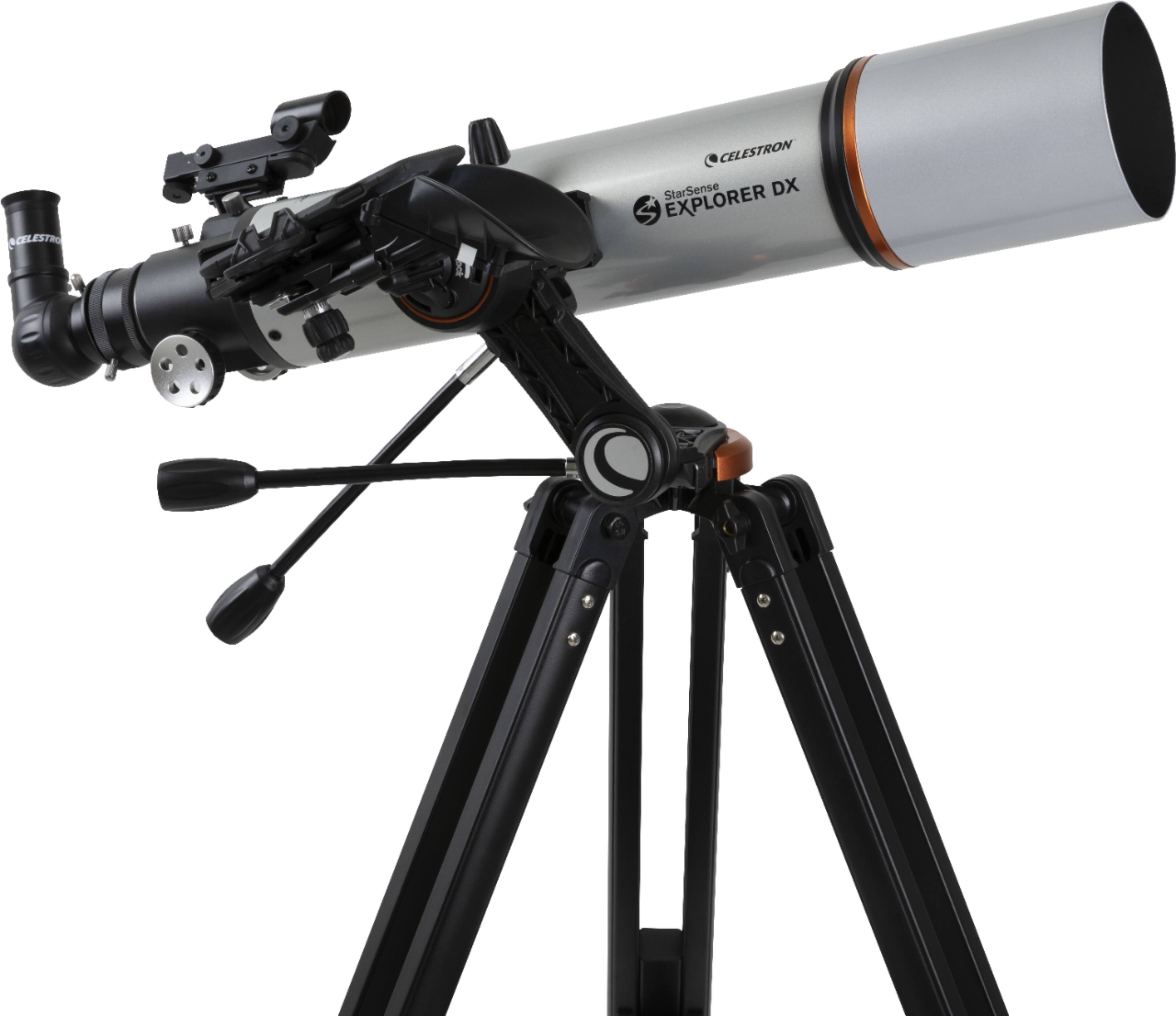 Alt View 11. Celestron - StarSense Explorer 102mm Refractor Telescope - Silver/Black.
