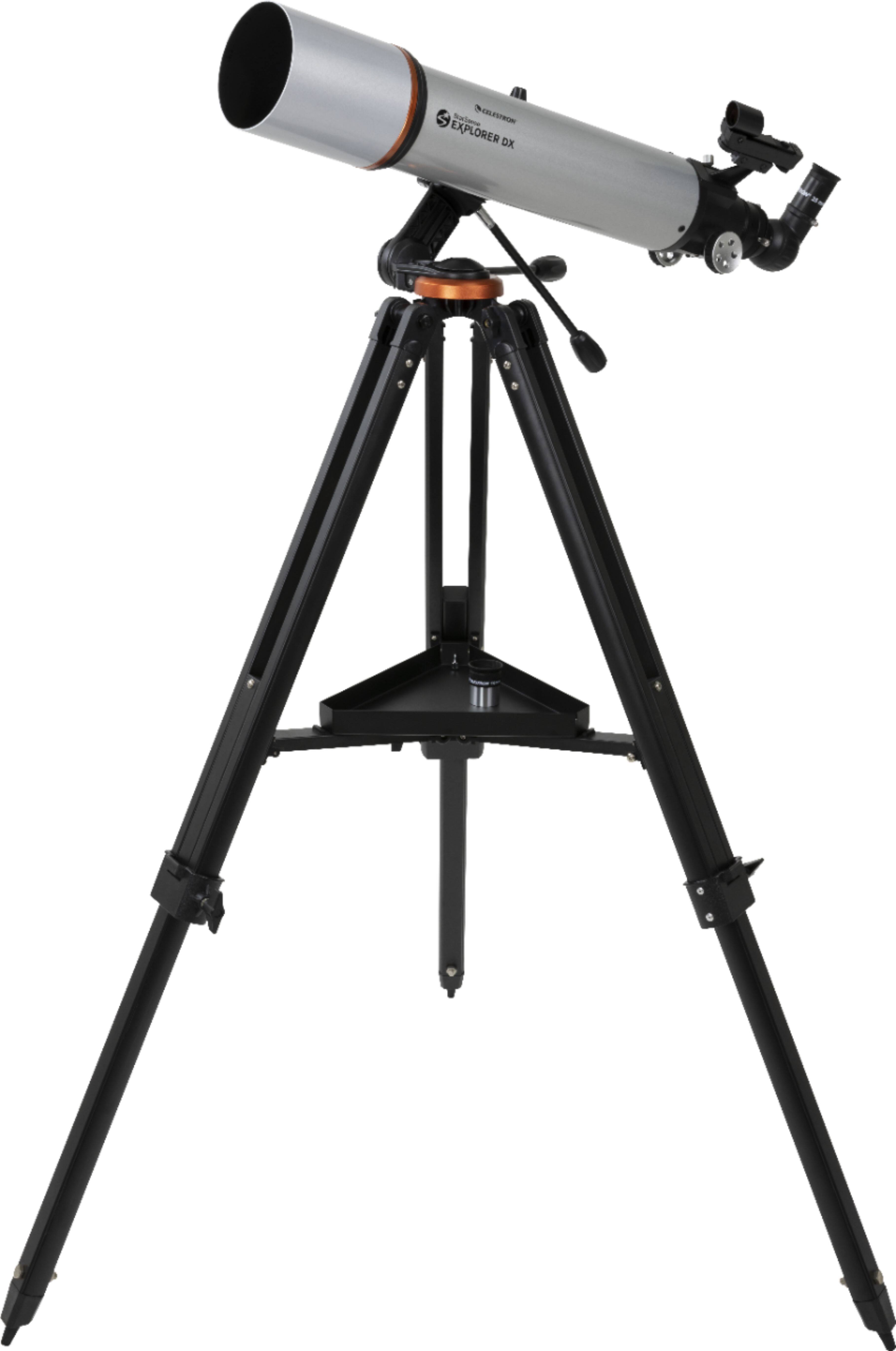Alt View 17. Celestron - StarSense Explorer 102mm Refractor Telescope - Silver/Black.