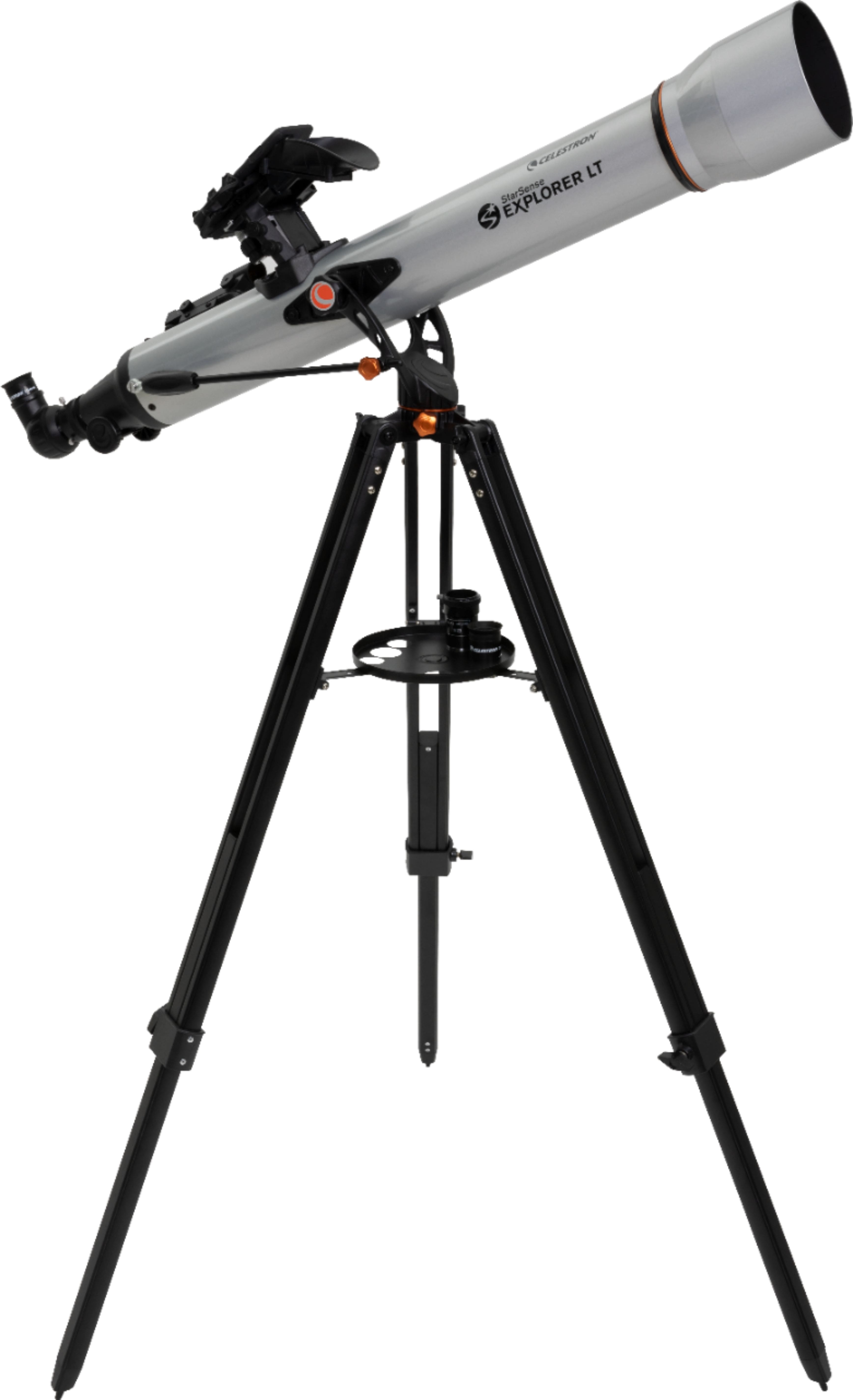 Angle. Celestron - StarSense Explorer 80mm Refractor Telescope - Silver/Black.