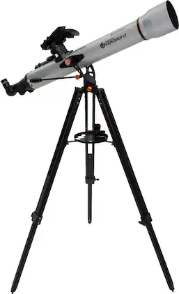 Celestron - StarSense Explorer 80mm Refractor Telescope - Silver/Black