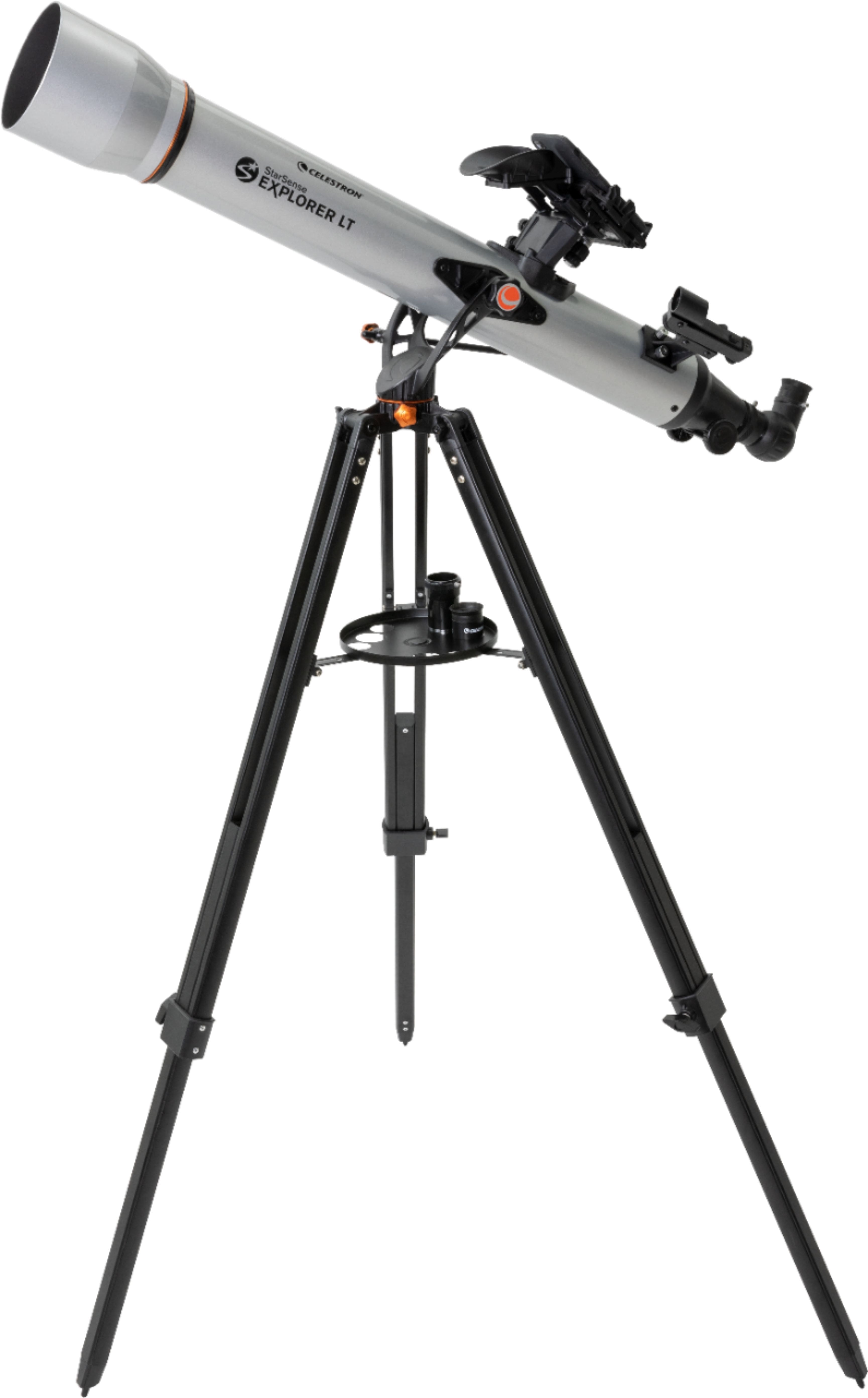 Alt View 15. Celestron - StarSense Explorer 80mm Refractor Telescope - Silver/Black.