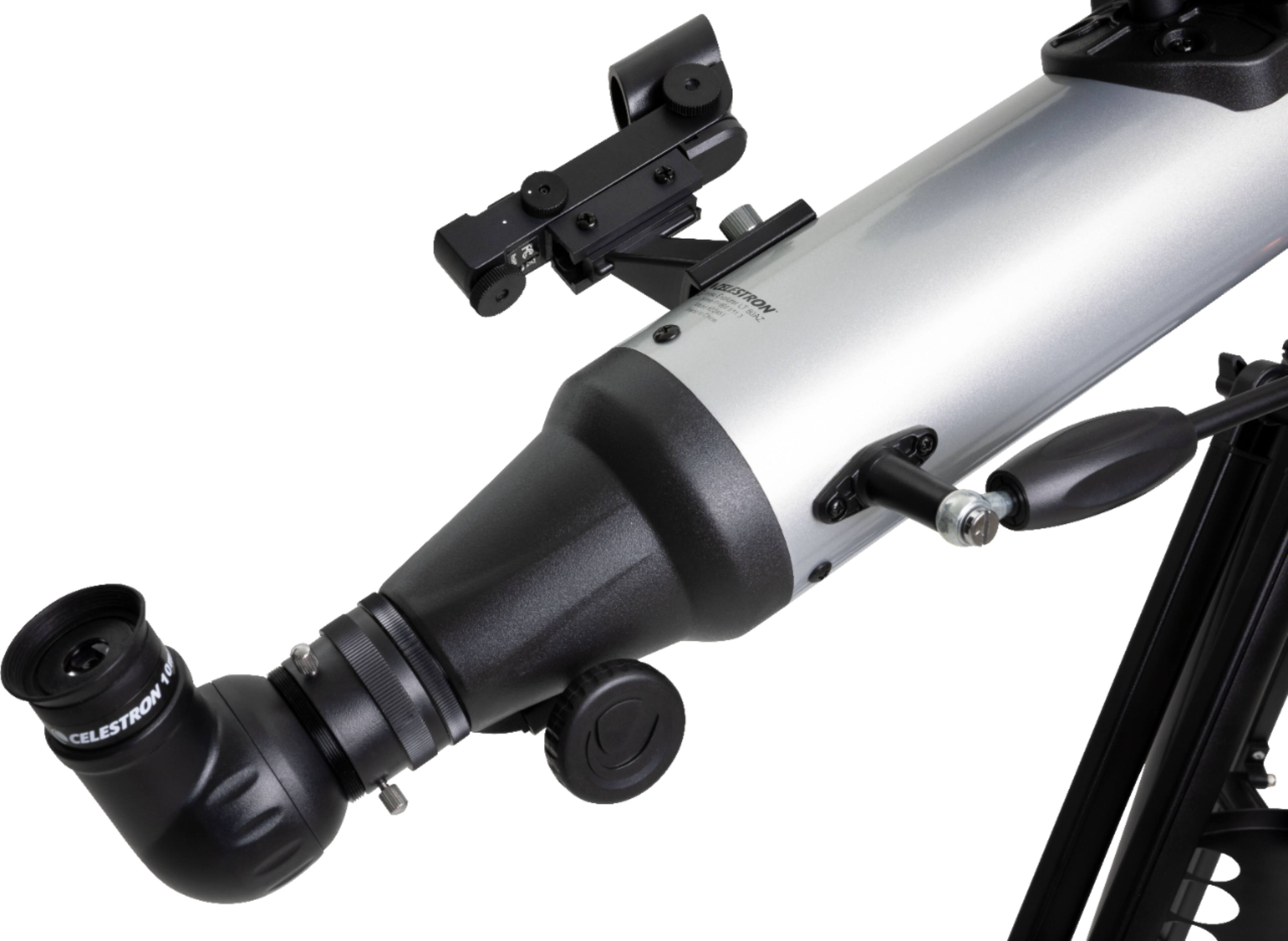 Alt View 17. Celestron - StarSense Explorer 80mm Refractor Telescope - Silver/Black.