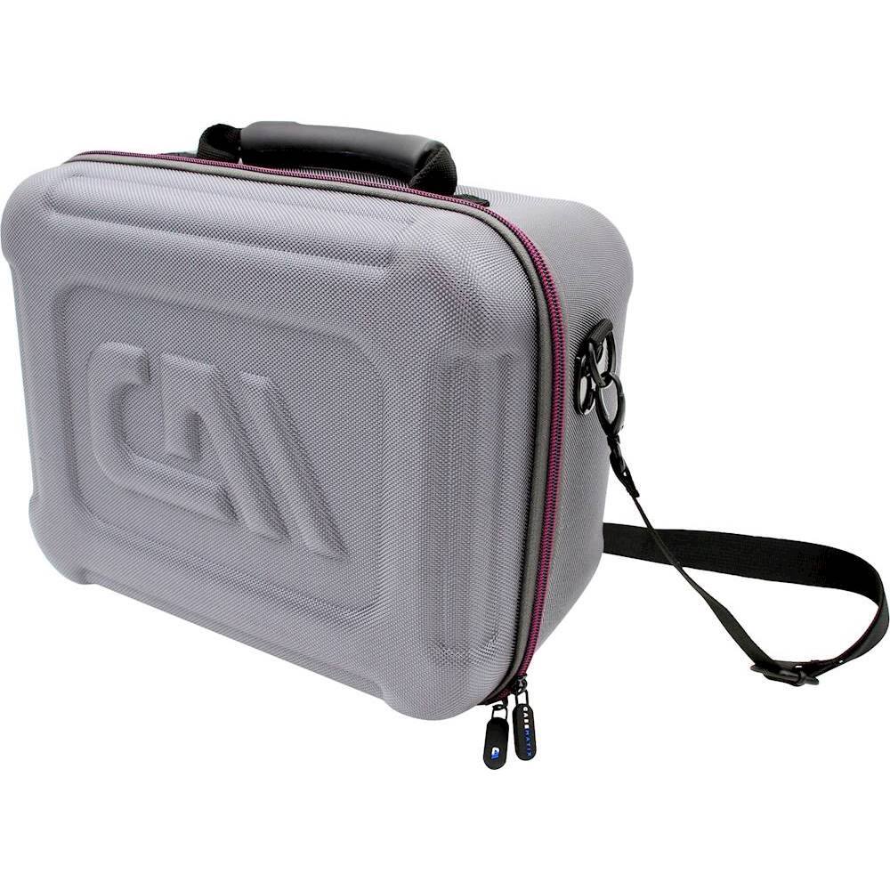 Alt View 11. CASEMATIX - Custom Protective Case with Shoulder Strap for Meta Quest 3 and 2 VR Headsets and Accessories - Gray.