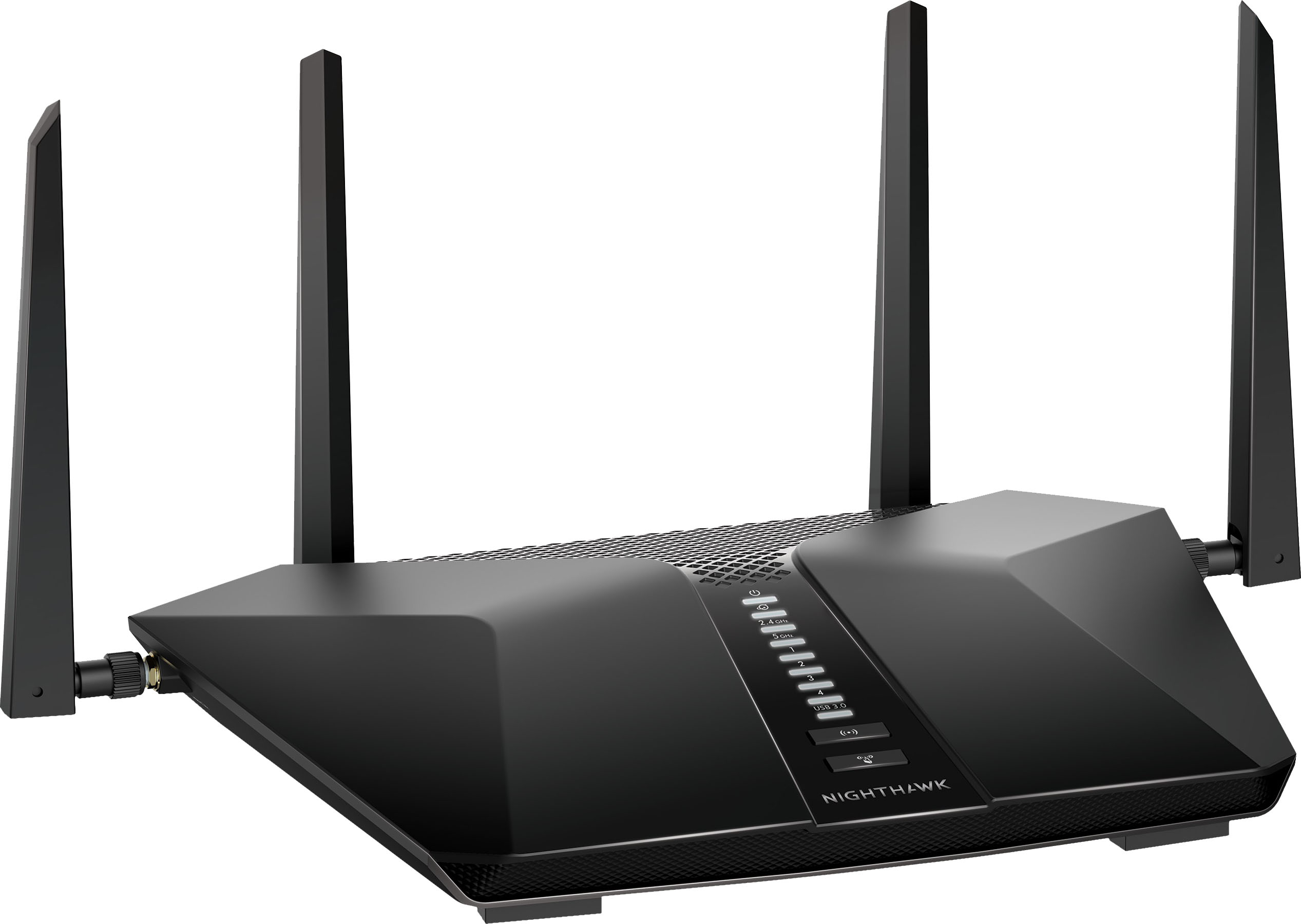 NETGEAR Nighthawk AX5400 Dual-Band Wi-Fi 6 Router Black RAX50-100NAS - Best  Buy