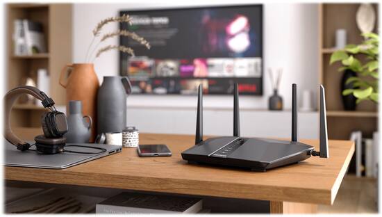 Alt View Zoom 11. NETGEAR - Nighthawk AX5400 Dual-Band Wi-Fi 6 Router.