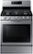 Front Zoom. Samsung - 5.8 Cu. Ft. Freestanding Gas Convection Range with Self-High Heat Cleaning - Stainless steel.