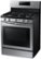 Left Zoom. Samsung - 5.8 Cu. Ft. Freestanding Gas Convection Range with Self-High Heat Cleaning - Stainless steel.