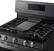 Alt View 15. Samsung - 5.8 Cu. Ft. Freestanding Gas Convection Range with Self-High Heat Cleaning - Black Stainless Steel.
