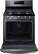 Alt View 2. Samsung - 5.8 Cu. Ft. Freestanding Gas Convection Range with Self-High Heat Cleaning - Black Stainless Steel.