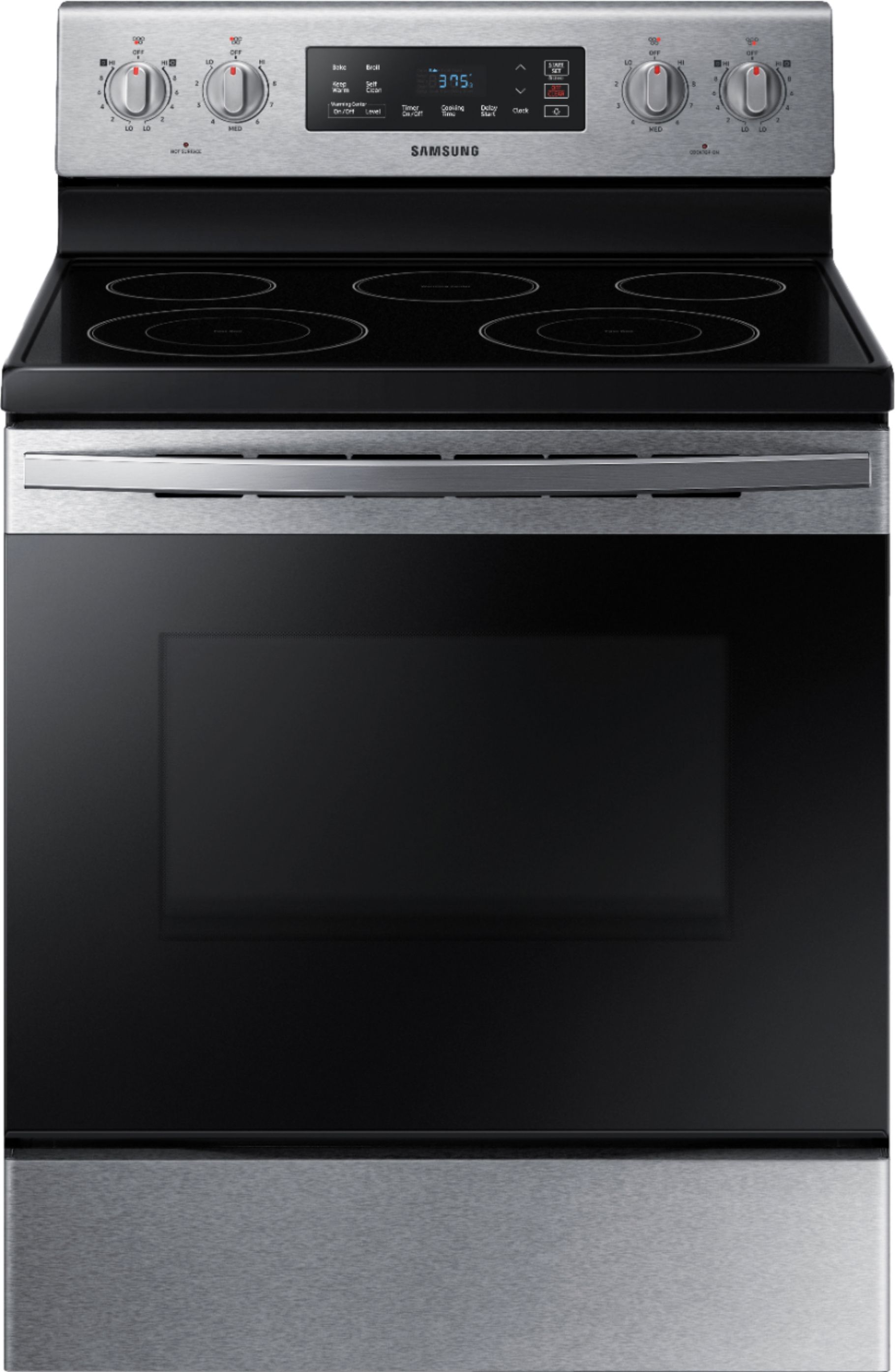 Best Buy: Samsung 5.9 cu. ft. Freestanding Electric Range with  Self-Cleaning Stainless Steel NE59T4311SS
