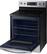 Alt View 12. Samsung - 5.9 cu. ft. Freestanding Electric Range with Self-Cleaning - Stainless Steel.