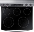 Alt View Zoom 1. Samsung - 5.9 cu. ft. Freestanding Electric Range with Self-Cleaning - Stainless steel.