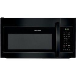 Frigidaire - 1.8 Cu. Ft. Over-the-Range Microwave - Black - Front_Zoom