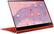 Angle. Samsung - Galaxy 13.3" 4K Ultra HD Touch-Screen Chromebook - Intel Core i5 - 8GB Memory - 256GB SSD - Fiesta Red.