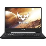 Front Zoom. ASUS - 15.6" Laptop - AMD Ryzen 7 - 16GB Memory - NVIDIA GeForce RTX 2060 - 512GB SSD - Stealth Black.