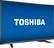 Angle. Toshiba - 43" Class LED 4K UHD Smart FireTV Edition TV - Black.
