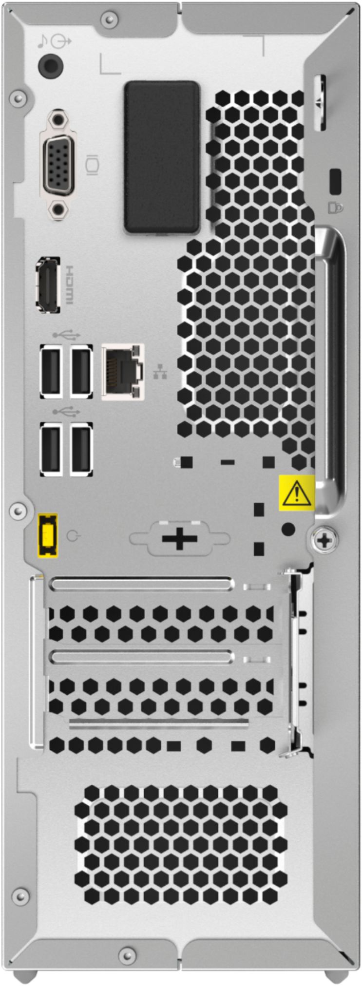 Back View: GIGABYTE - B450M DS3H (Socket AM4) USB 3.1 Gen 1 AMD Motherboard with LED Lighting