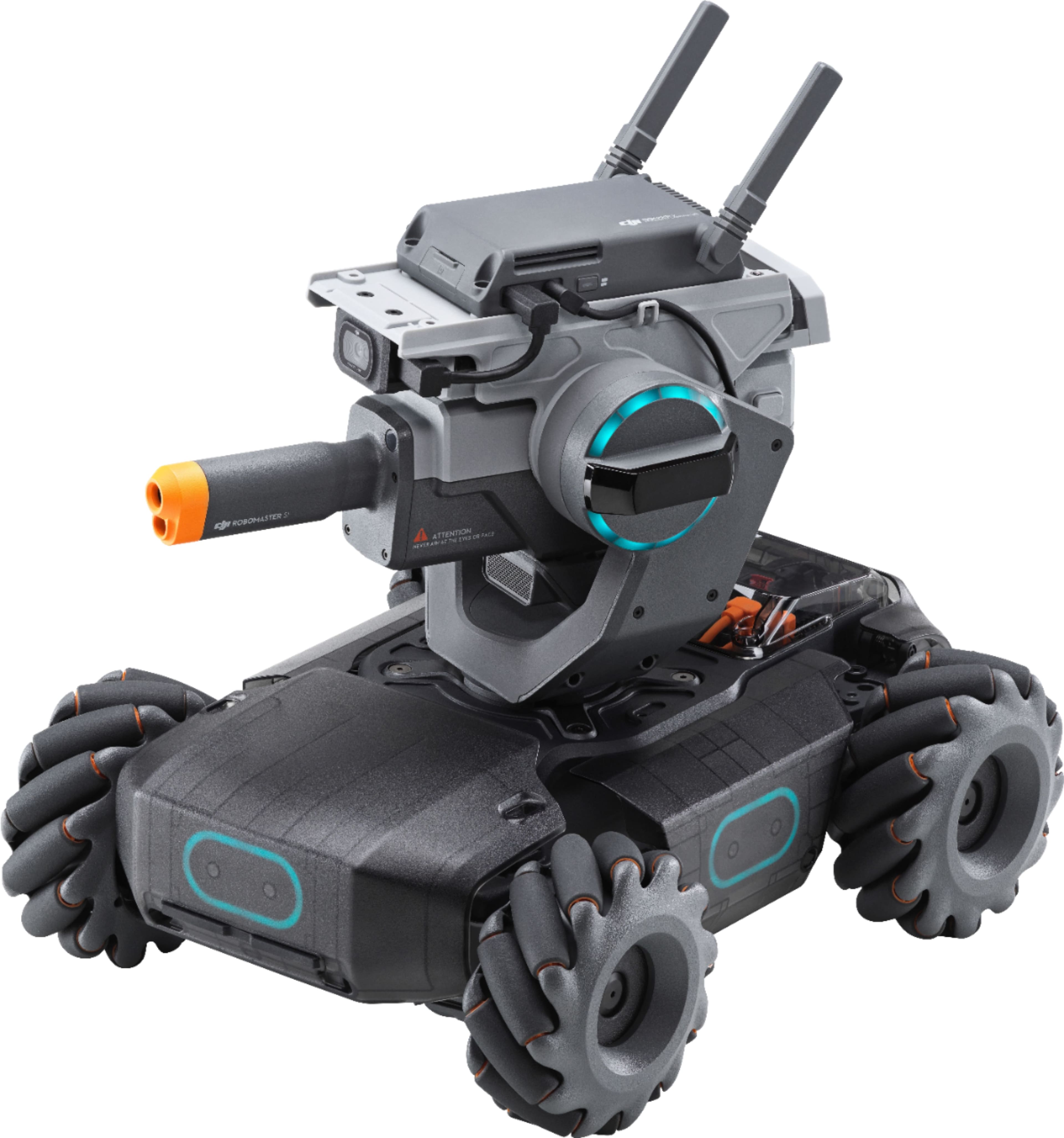 Front. DJI - RoboMaster S1 Remote Controlled Robot.