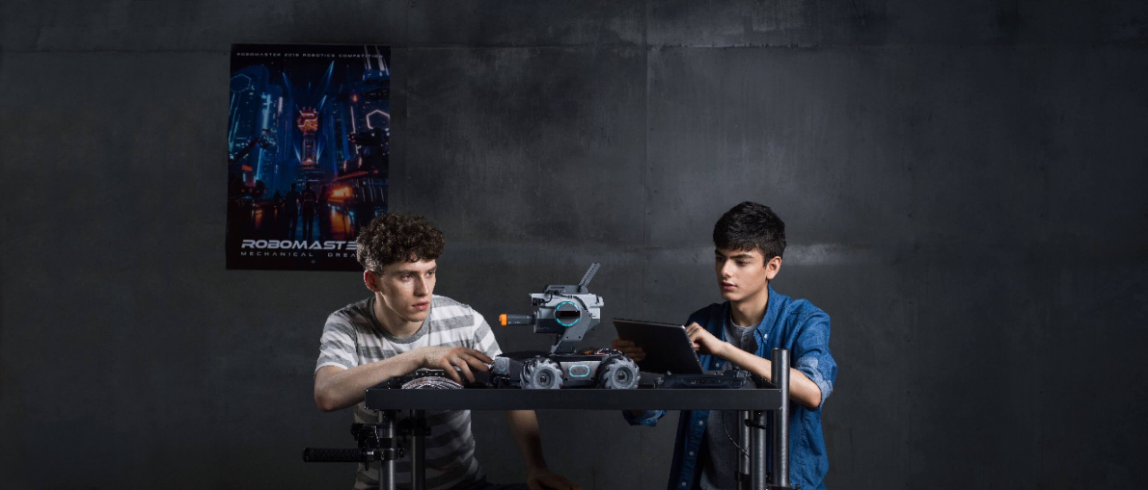 Alt View 24. DJI - RoboMaster S1 Remote Controlled Robot.