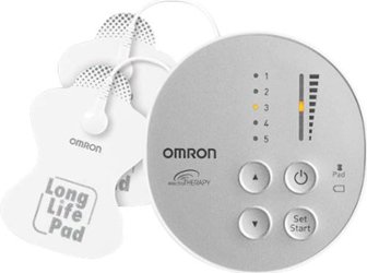 Omron - Pocket Pain Pro TENS Unit - White - Front_Zoom