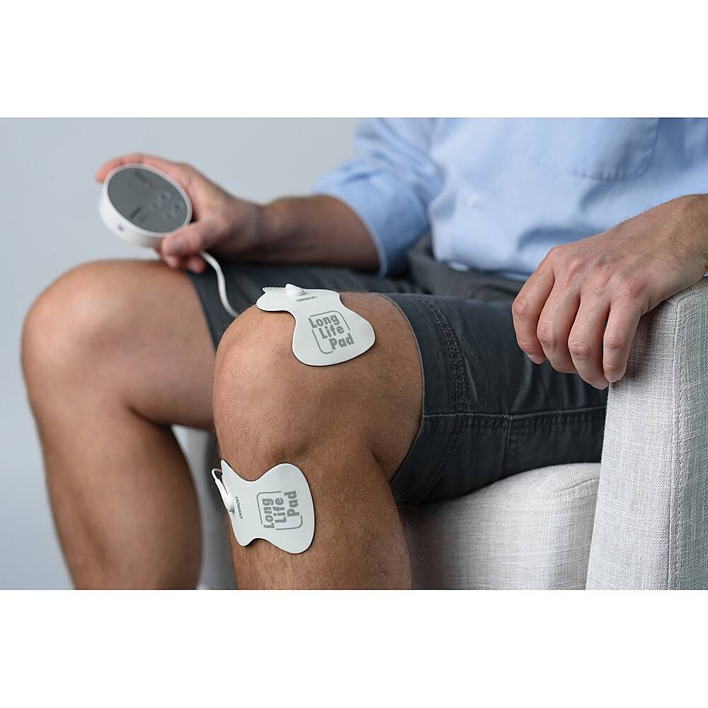 Alt View 12. Omron - Pocket Pain Pro TENS Unit - White.