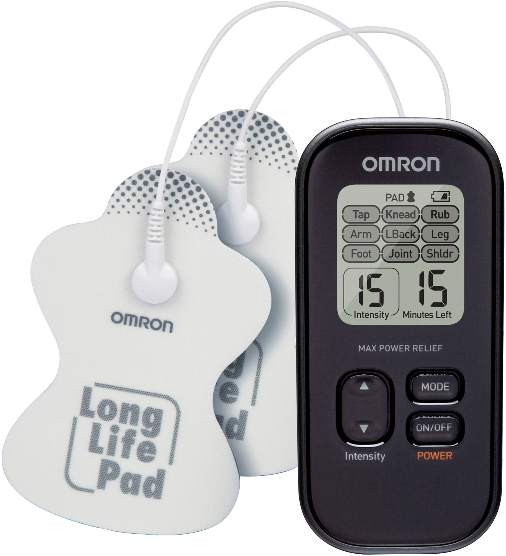 Omron - Max Power Relief TENS Unit - Black