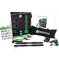 BodyBoss - Home Gym 2.0 Full Portable Gym Home Workout System - Green - Front_Zoom