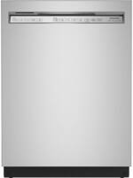KitchenAid - Front Control Built-In Dishwasher with Stainless Steel Tub, FreeFlex Third Rack, 44dBA - Stainless Steel With PrintShield Finish - Front_Standard
