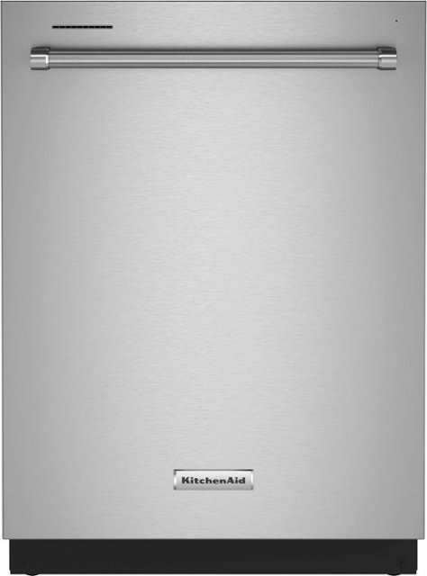 Front Zoom. KitchenAid - 24" Top Control Built-In Dishwasher with Stainless Steel Tub, FreeFlex™, 3rd Rack, 44dBA - Stainless steel.