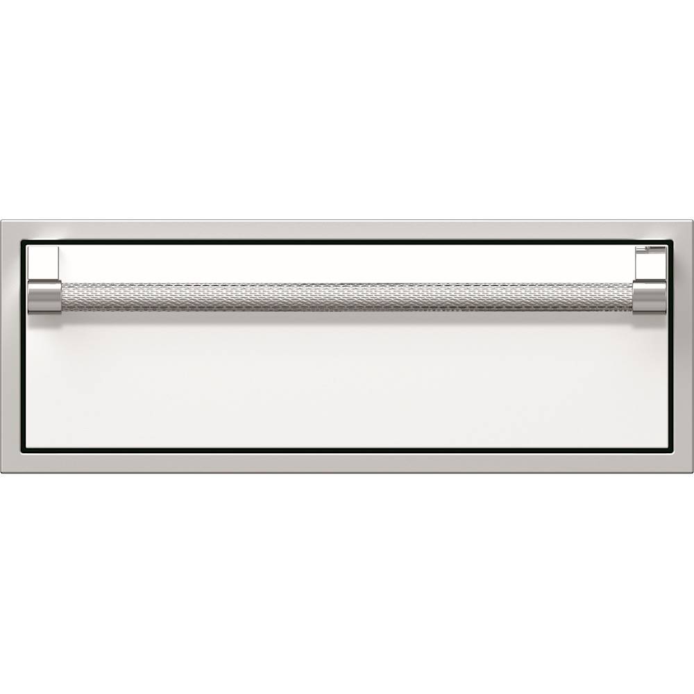 Angle View: Hestan - AGSR Series 30" Outdoor Single Storage Drawer - White