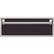 Angle. Hestan - AGSR Series 30" Outdoor Single Storage Drawer - Purple.