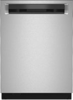 KitchenAid - Top Control Built-In Dishwasher with Stainless Steel Tub, FreeFlex™ Third Rack, 44dBA - Stainless steel - Front_Zoom