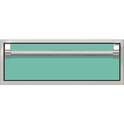 Hestan - AGSR Series 30" Outdoor Single Storage Drawer - Turquoise - Front_Zoom
