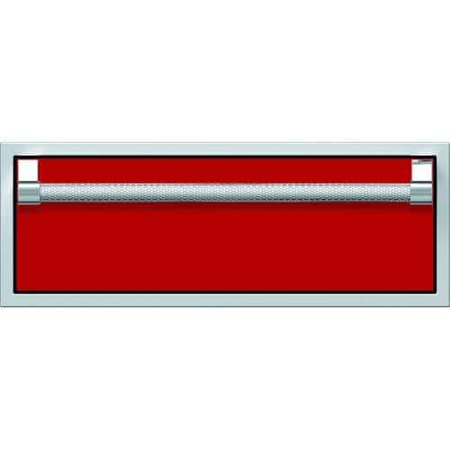 Hestan - AGSR Series 30" Outdoor Single Storage Drawer - Red - Angle_Zoom