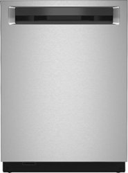 KitchenAid - Top Control Built-In Dishwasher with Stainless Steel Tub, 3rd Rack, 44dBA - Stainless steel - Front_Zoom