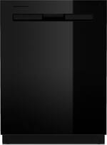 Maytag - Top Control Built-In Dishwasher with Stainless Steel Tub, Dual Power Filtration, 3rd Rack, 47dBA - Black - Front_Standard