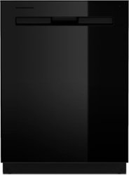 Maytag - Top Control Built-In Dishwasher with Stainless Steel Tub, Dual Power Filtration, 3rd Rack, 47dBA - Black - Front_Zoom