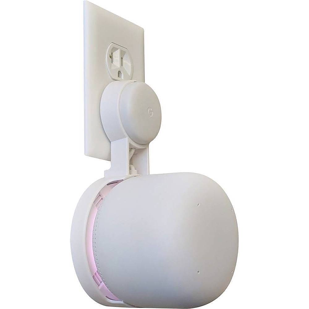 Angle. Mount Genie - The Point Outlet Mount for Google Nest Wi-Fi Add-On Points (3-Pack) - White.